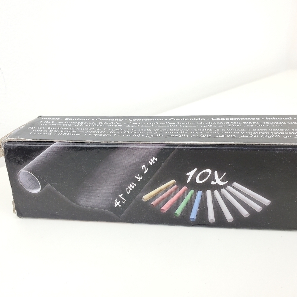 BLACKBOARD foil with 10chalks Transform any surface into a blackboard 45… - Picture 6 of 11